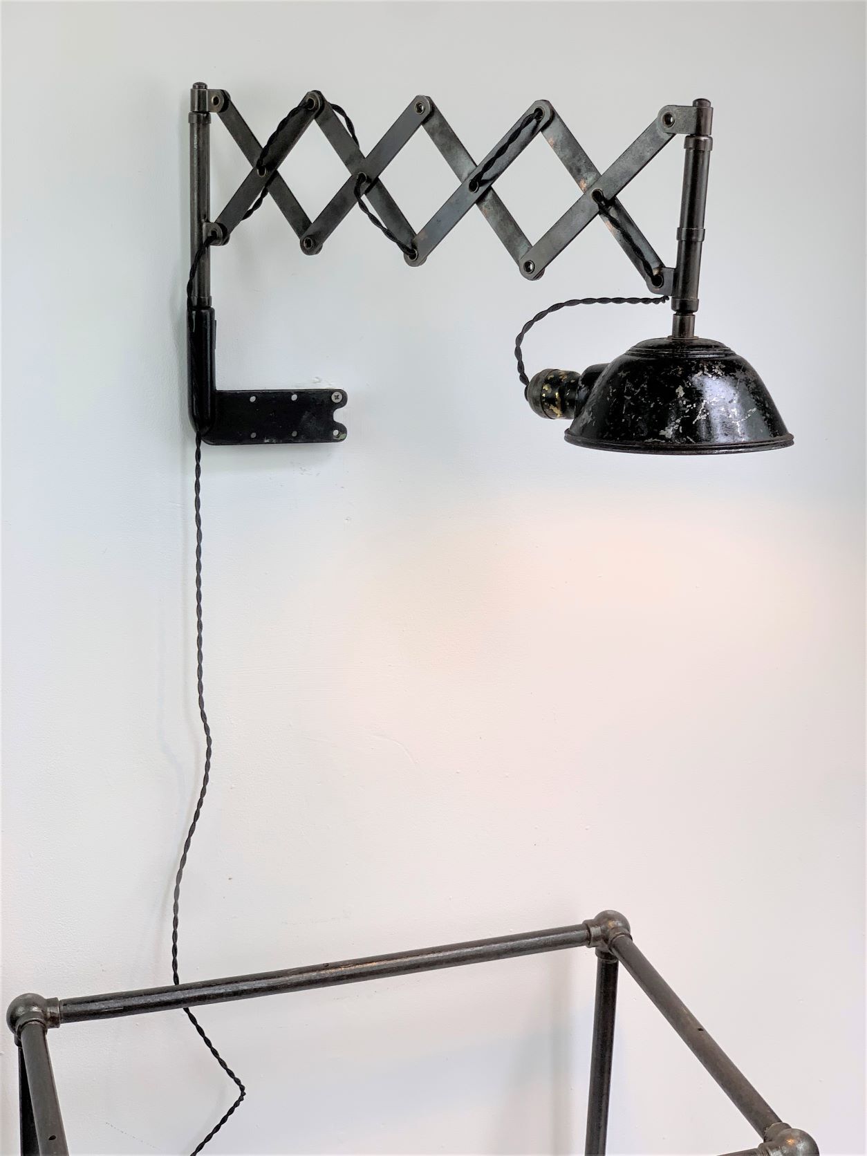 Scissor lamp chicago lamp modern appliances usa accordeon