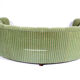 Vintage curved banana sofa, 1950 s