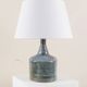 SCANDINAVIAN WORK, Vintage signed ceramic lamp, Sweden, circa 1960