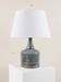 SCANDINAVIAN WORK, Vintage signed ceramic lamp, Sweden, circa 1960