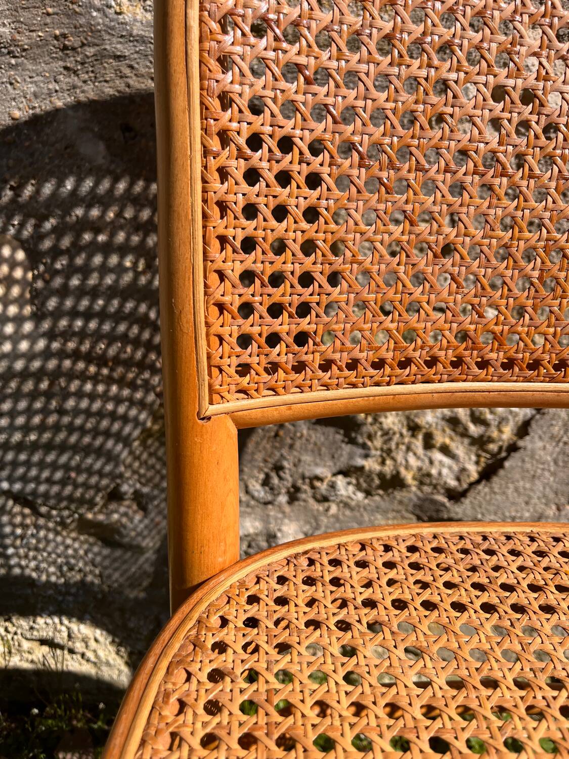 Joseph Hoffmann & Thonet natural wood chair