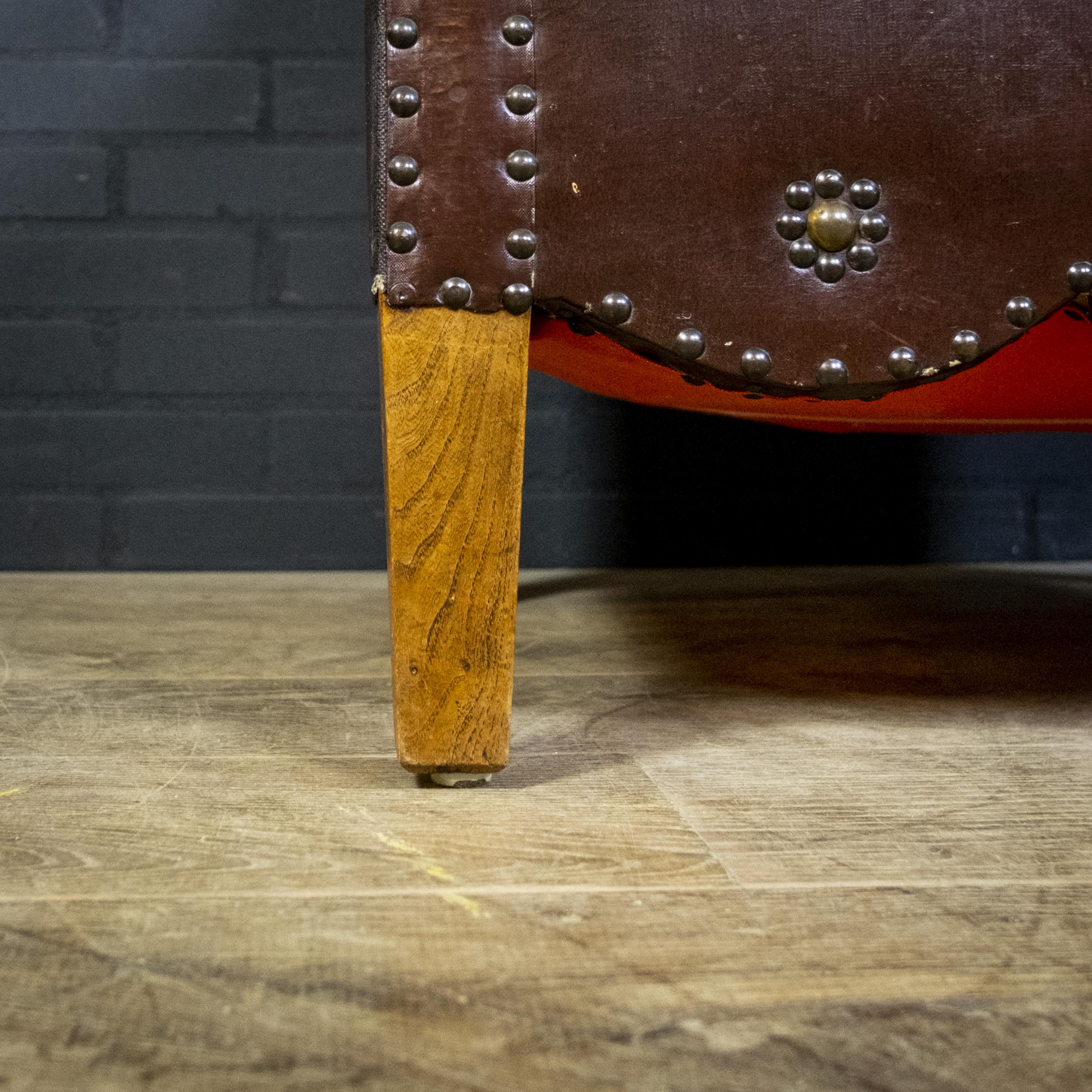 Antique club armchair