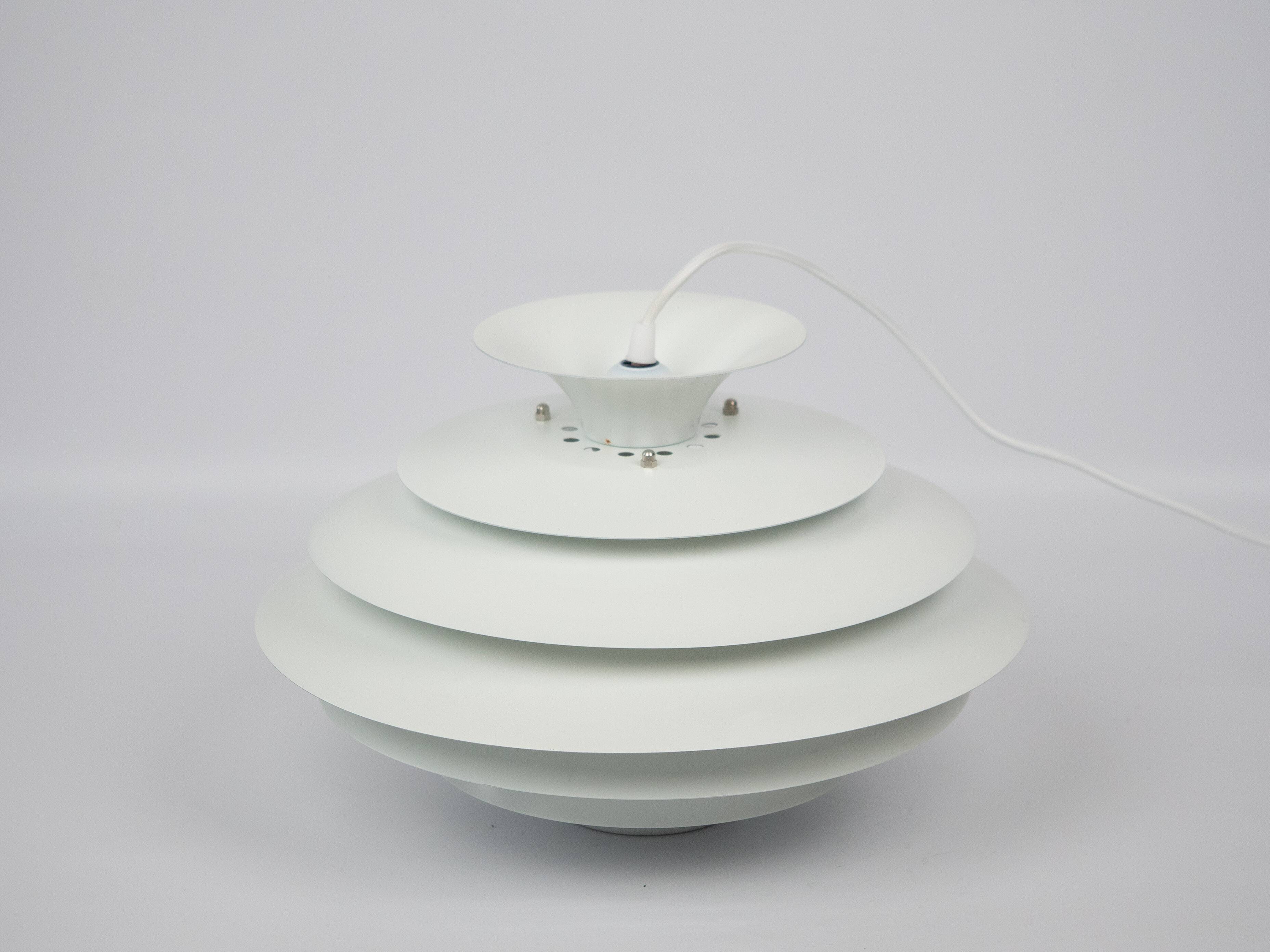 Danish vintage pendant lamp by Form Light, 1980s