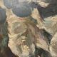 Huile sur toile bouquet de fleurs XXe siècle