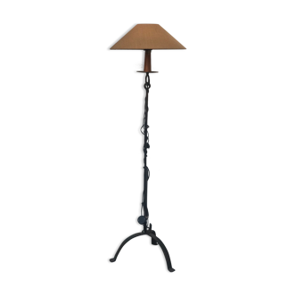 Rustic floor lamp