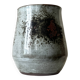 Ceramic vase from Grés du Loir, glazed and signed, Chantal & Thierry Robert 1970.