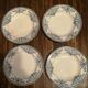Series of 4 plates earth of iron LG Austerlitz