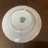 Assiettes terre de fer bleues ironstone