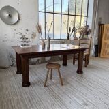 Dudouyt oak dining table 1940