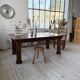 Dudouyt oak dining table 1940