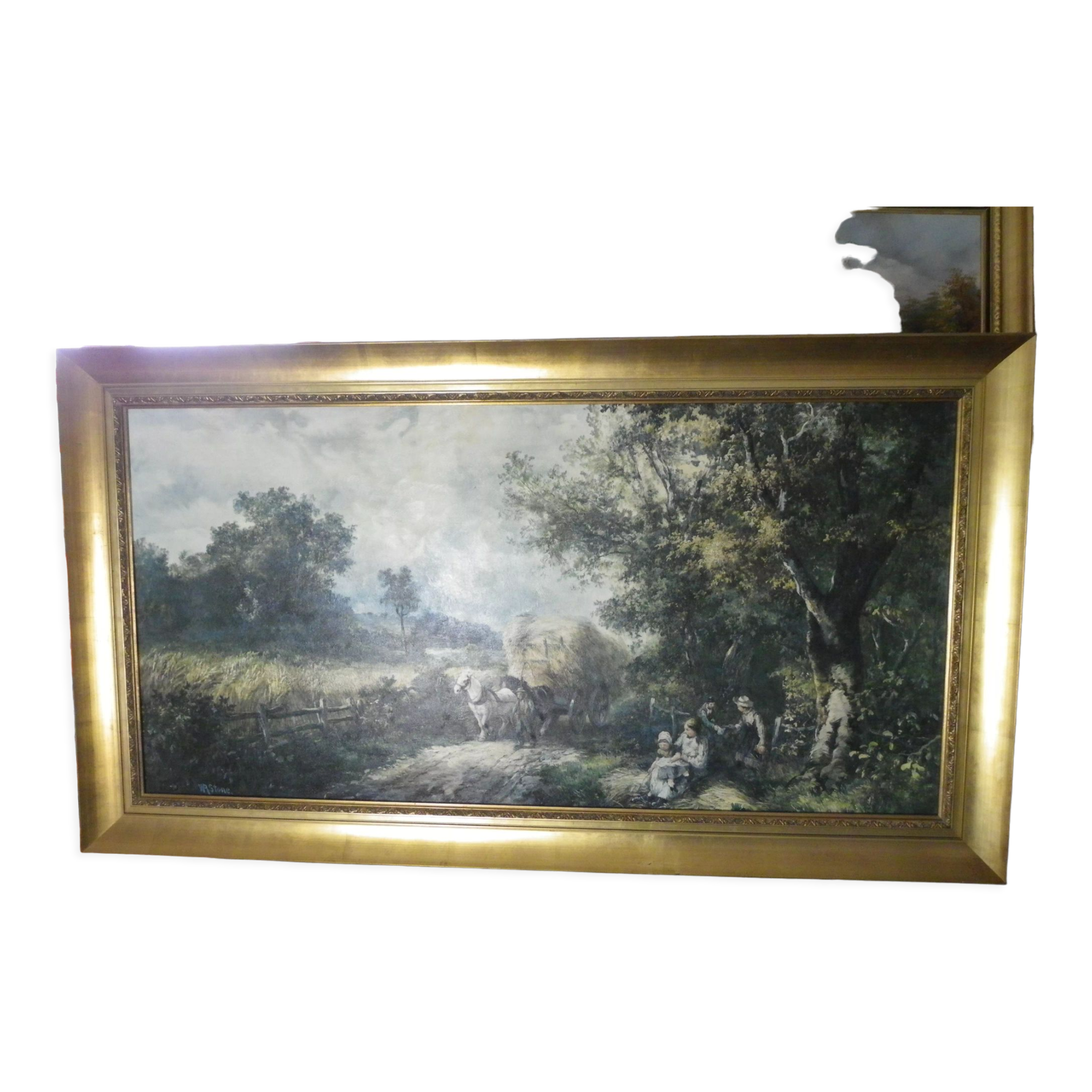Painting on canvas reproduction