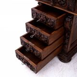 Antique desk, France, late 19th century.