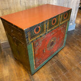 Buffet ancien chinois 4 portes + 2 tiroirs