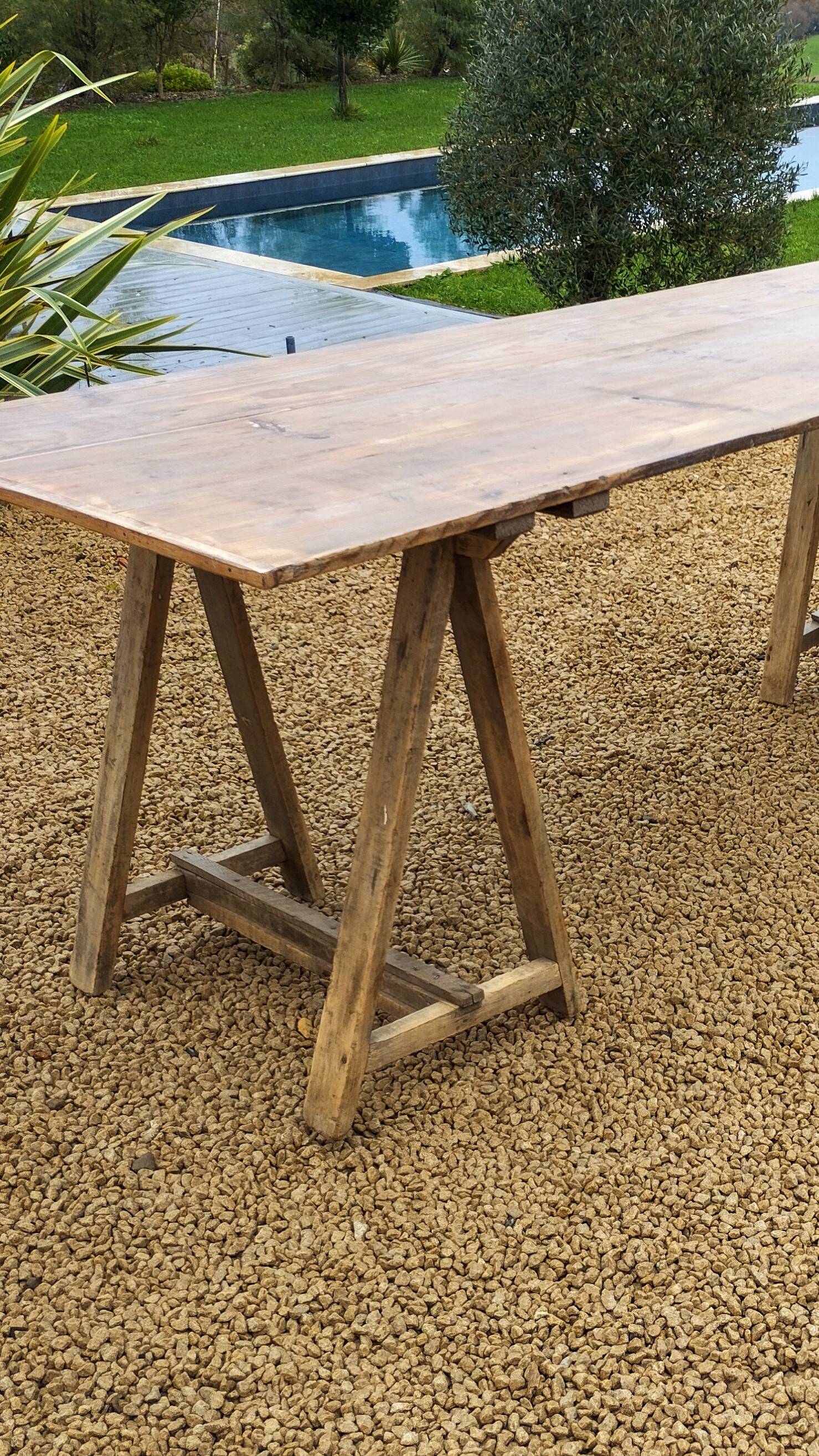 Industrial, workshop, folding table