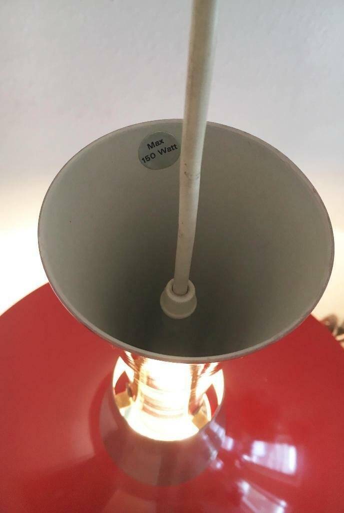 Vintage Danish suspension by Bent Nordsted for Lyskaer, 1970s.