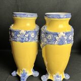 Art Nouveau 3-piece Fives Lille set by Bryun circa 1900
