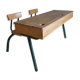 Double school desk Stella renovated