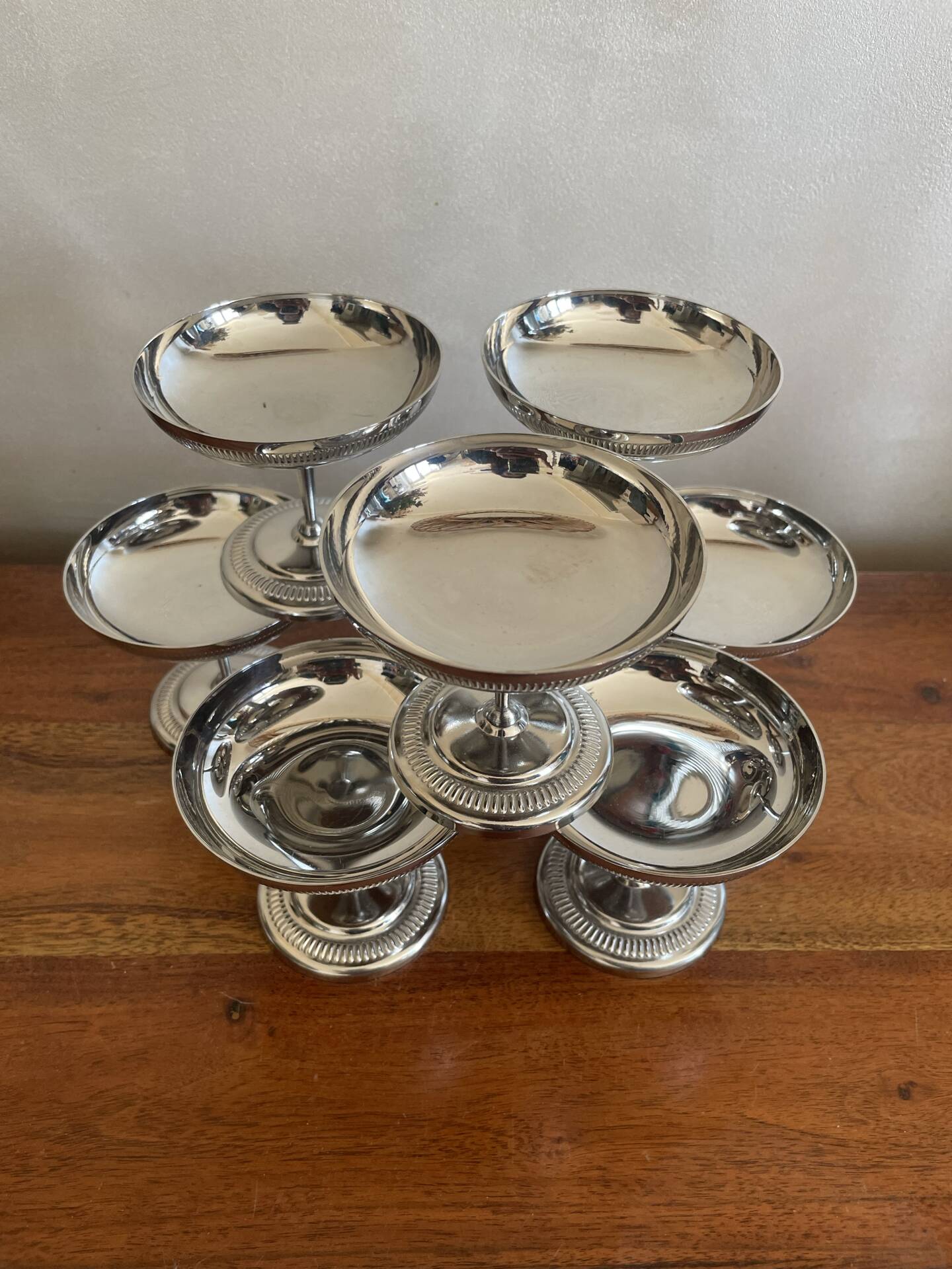 Art Deco ice cream bowls