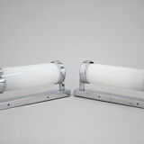 Set of Two Bauhaus Wall Lamps, Czechoslovakia, 1930s