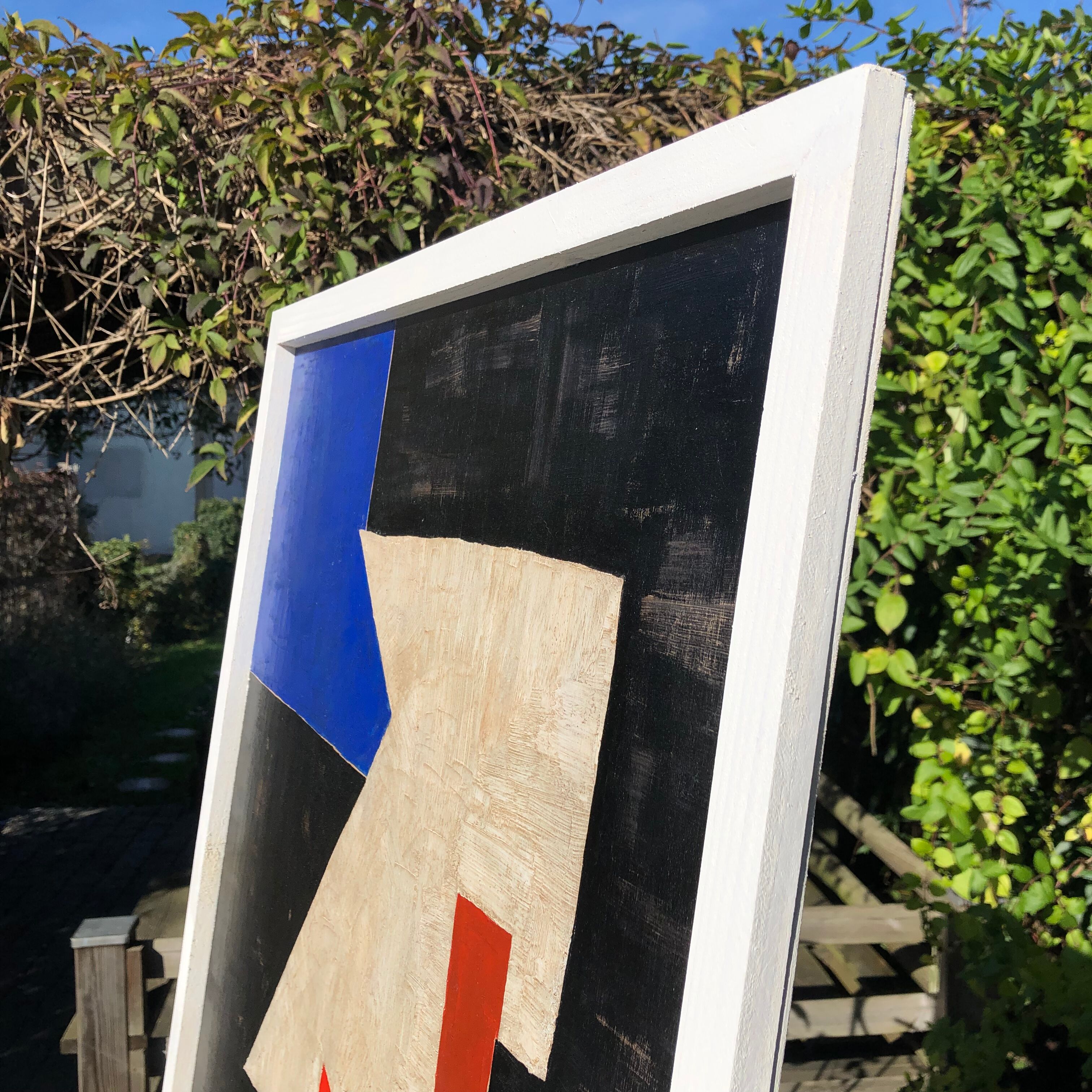 Abstract oil painting