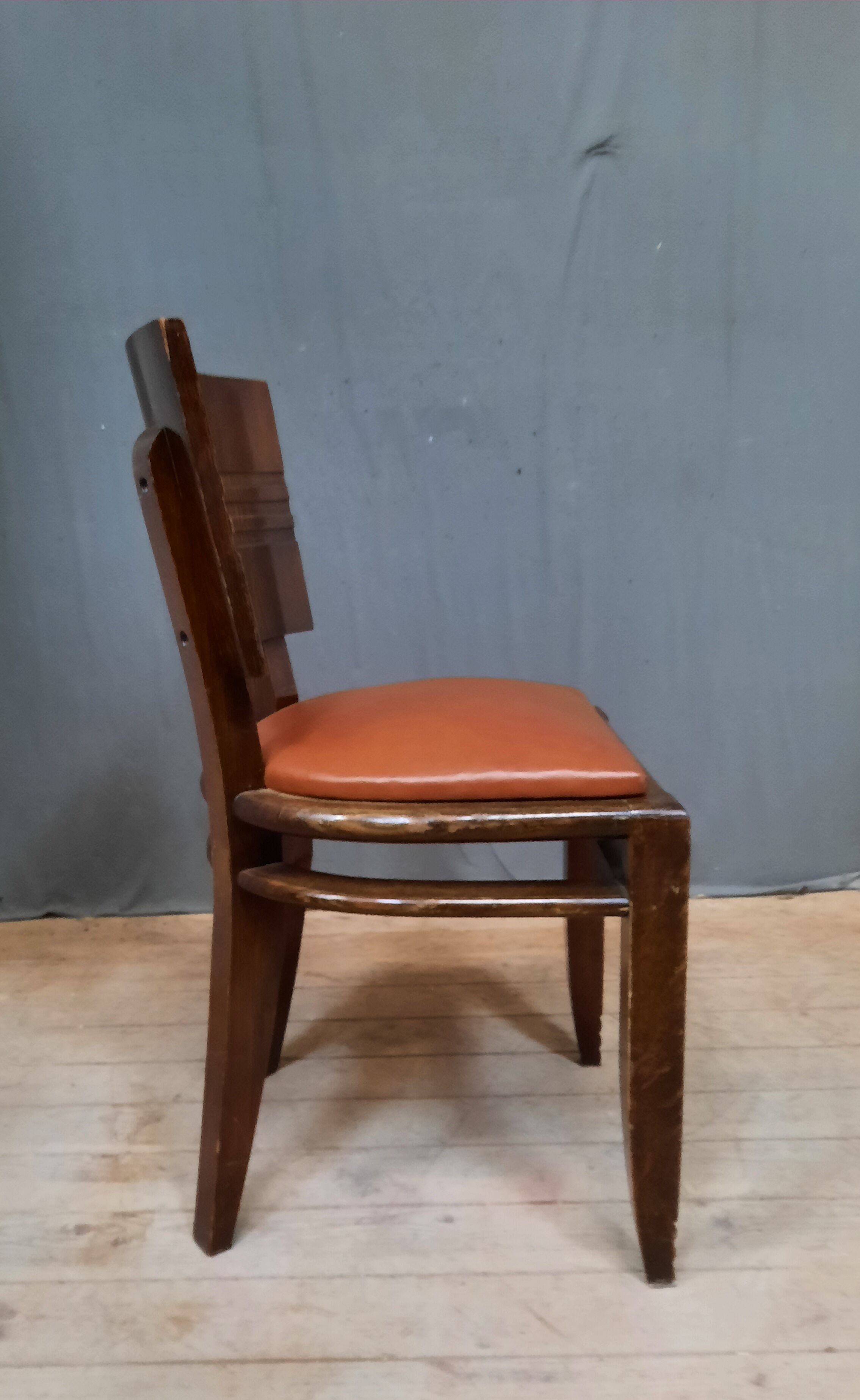 Series of 6 chairs year 1930