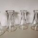 gold and transparent bistro glasses with thick bottom