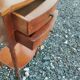 Antique bedside table in Louis XVI style