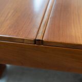 Walnut coffee table with compartment, 1970