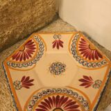 Cup and its vintage saucer Henriot Quimper