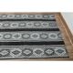 1970s Vintage Turkish Handmade Wool Cotton Gray Kilim Rug 147x197