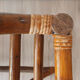 Fauteuil avec tablette en rotin & bambou - vintage