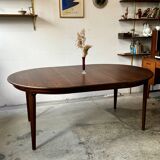 Table extensible en palissandre, conçue par J. Andersen, Danemark, années 1960