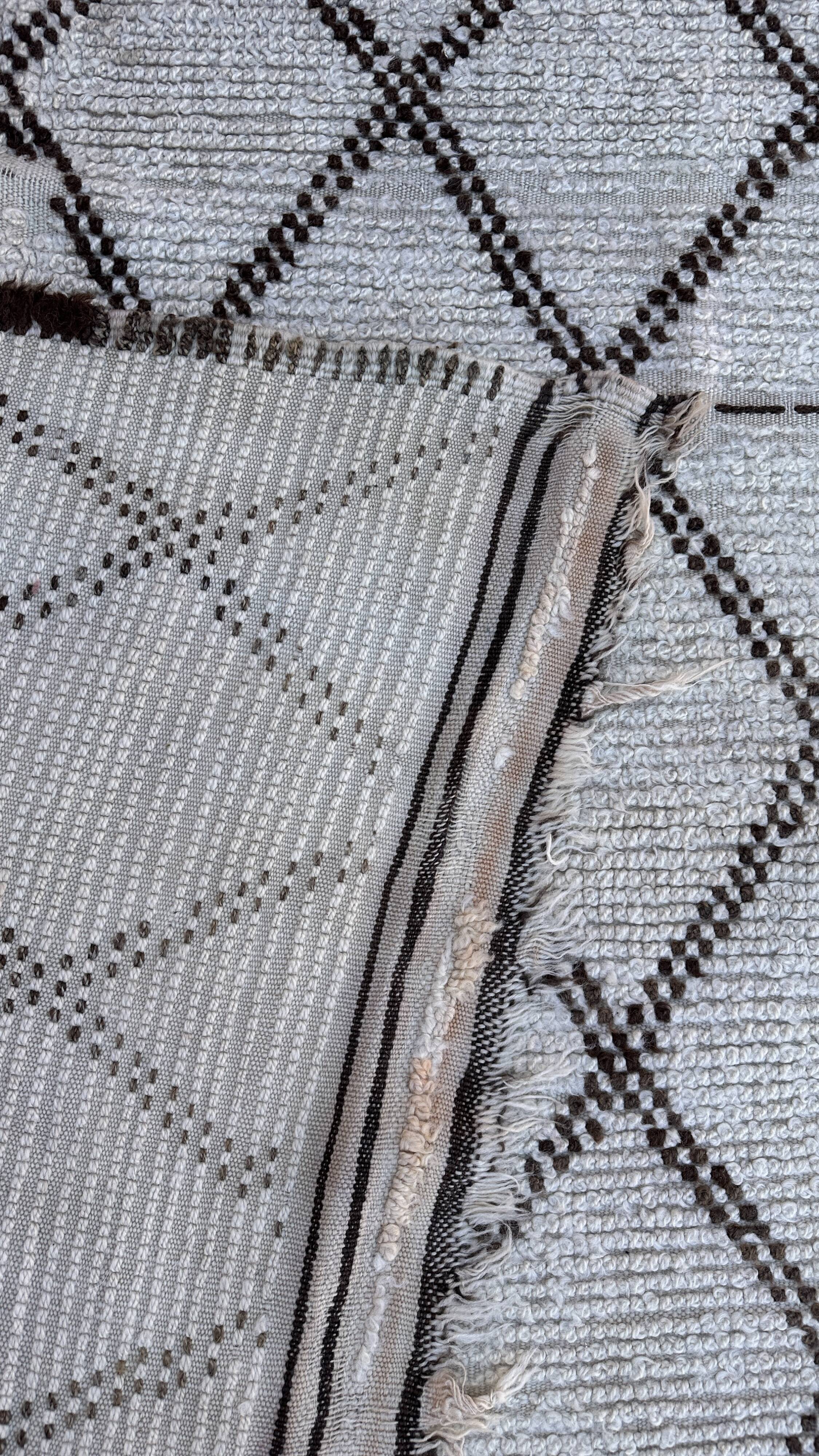 Moroccan rug Ben Ouarain beige - 165 x 338 cm