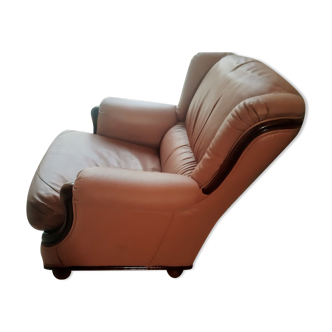 Buffalo leather armchair
