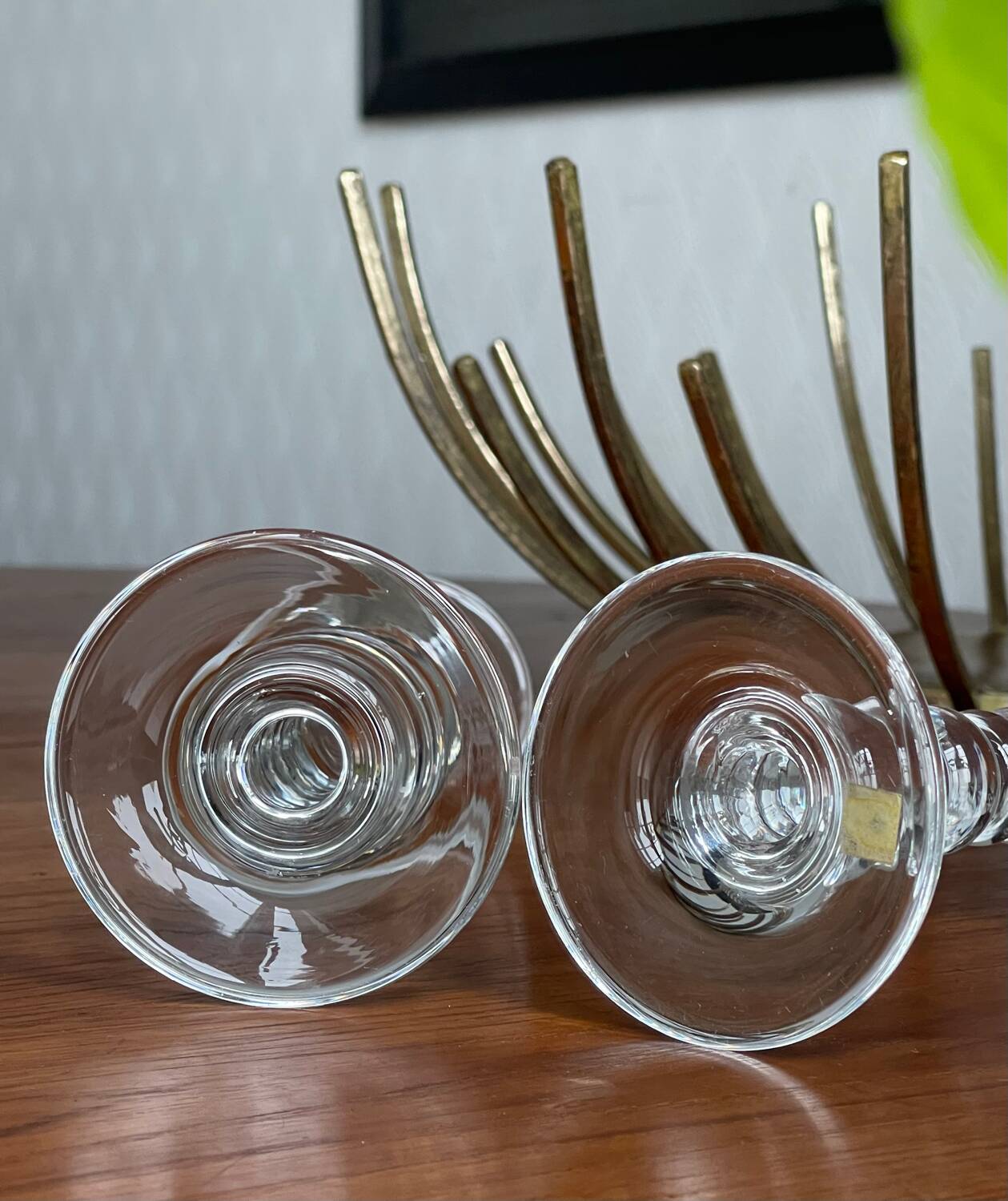 Pair of candlesticks Wiesenthalhütte, 1970