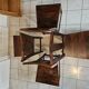 4 solid rosewood chairs
