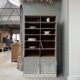 Patinated workshop furniture with compartments (renovated)