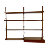 Poul Cadovius "Royal System" scandinavian teak shelving wall system