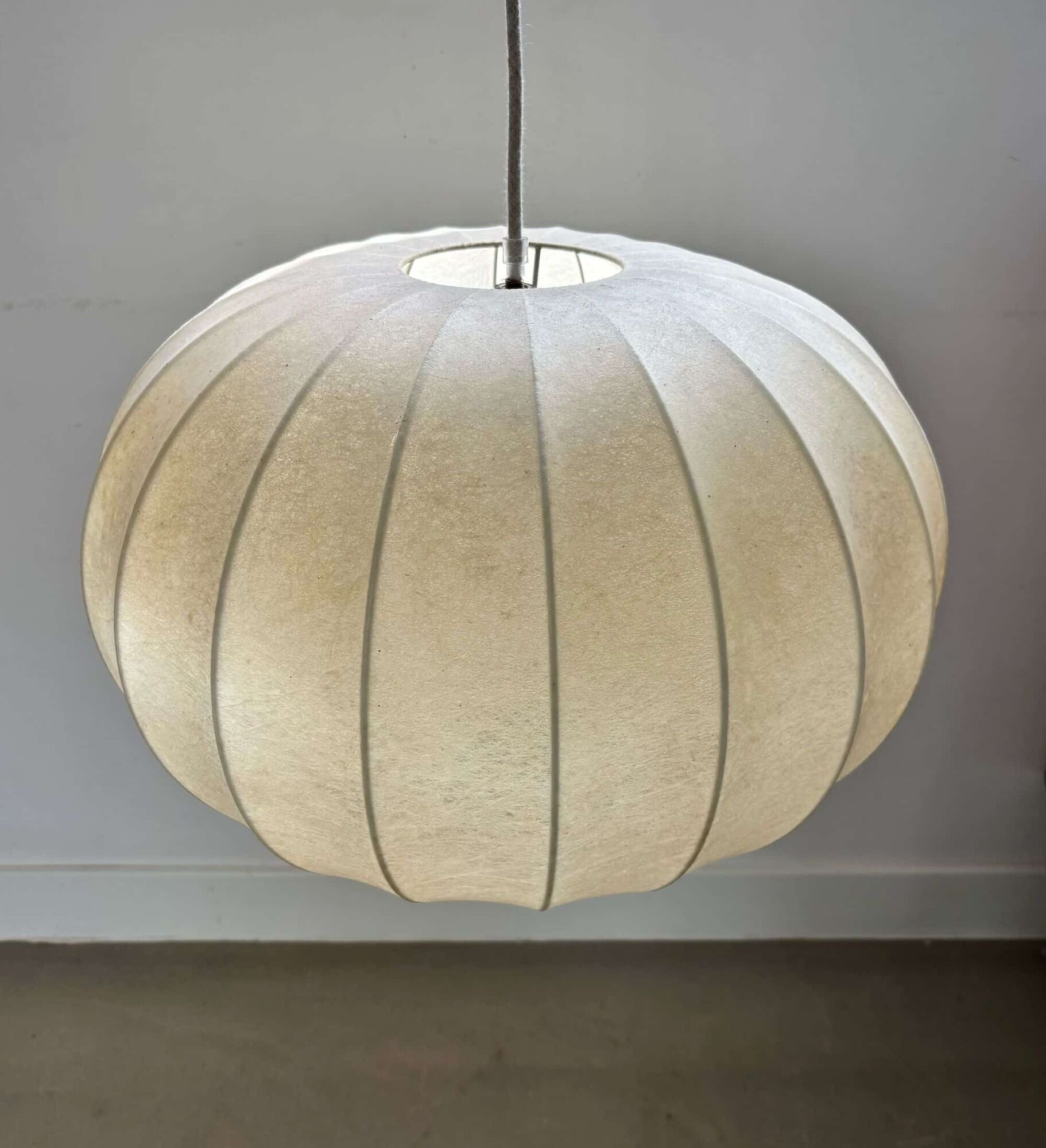 Mid-century 'Cocoon' pendant lamp, Goldkant Leuchten, Germany, 1960s