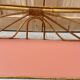 1960s rattan shelf with terracotta top