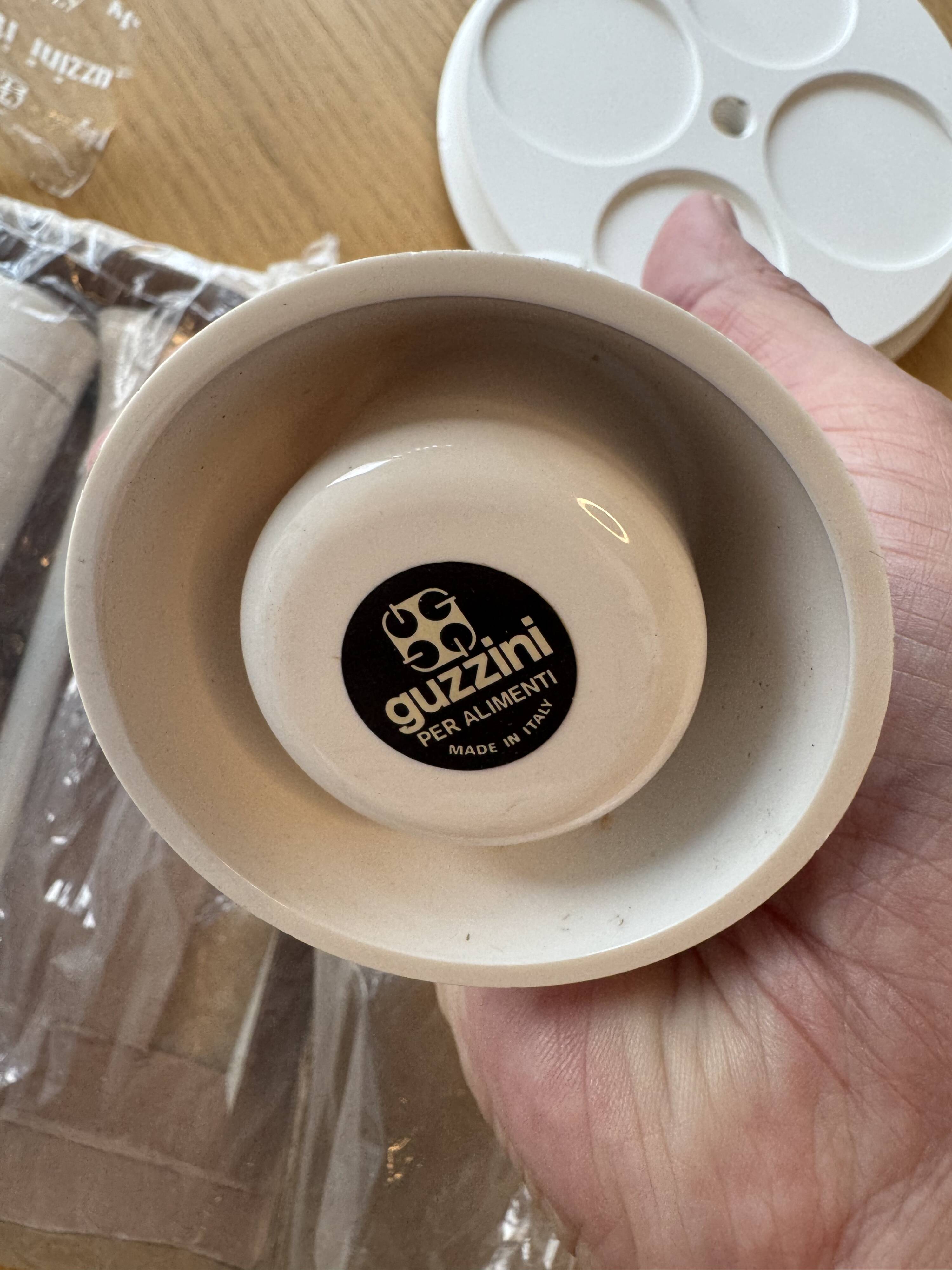 Service à condiments Guzzini “Pagoda”, Italie 1970