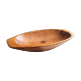 70s wooden fruit cup