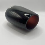 Vase scandinave pourpre technique sommerso vers 1960