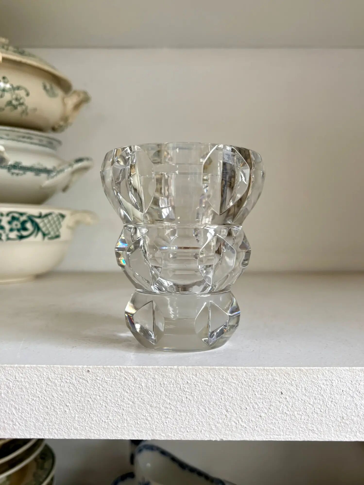 Daum crystal vase