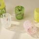 Green Murano glass