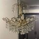 1980s chandelier with pendants