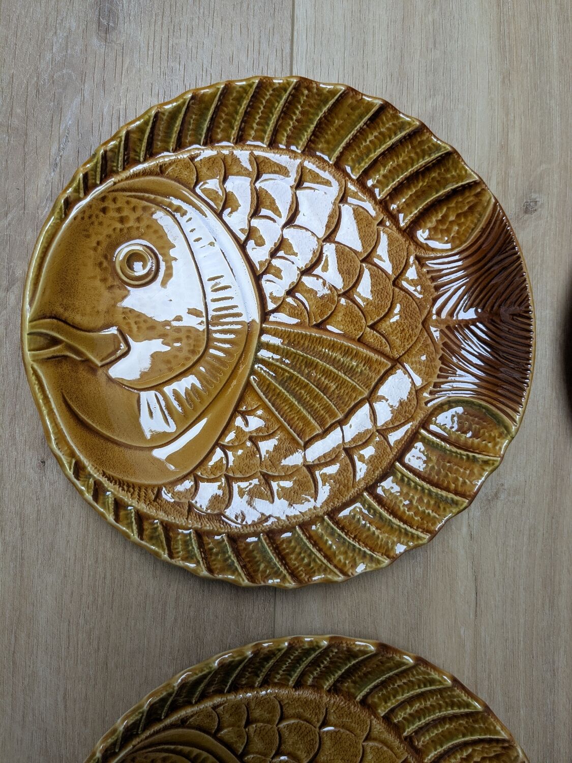 fish plates Sarreguemines