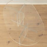 Table basse en verre acrylique