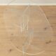 Table basse en verre acrylique