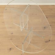 Acrylic glass coffee table